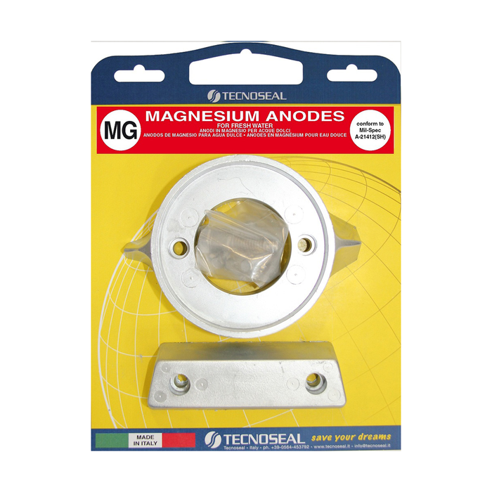 Tecnoseal Volvo Penta 290 Single-Prop Anode Engine Kit