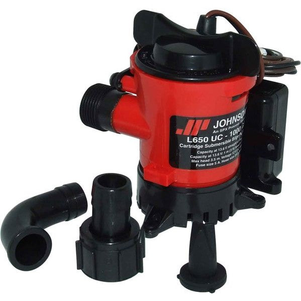 Johnson L650 Ultima Combo Automatic Bilge Pump (12V / 1000 GPH / 19mm)