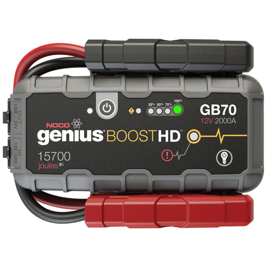 Noco GB70 Boost HD Portable Lithium Jump Starter Battery Pack - 2000A