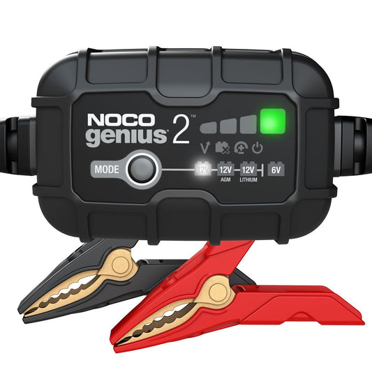 Noco Genius 2 Portable Battery Charger - 2A