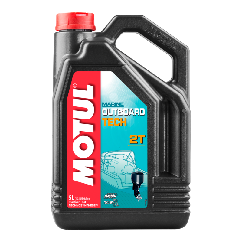 Motul Outboard Tech 2 Stroke TC-W3 TECHNOSYNTHESE® Outboard Engine Oil