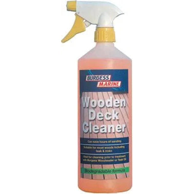 Burgess Marine Wooden Deck Cleaner - 1 Litre