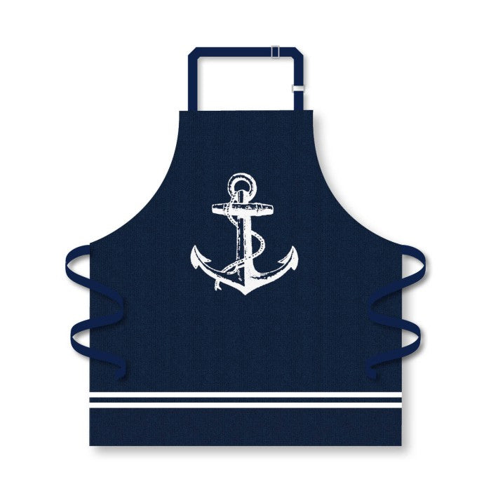 Nauticalia "Anchor" Navy Apron