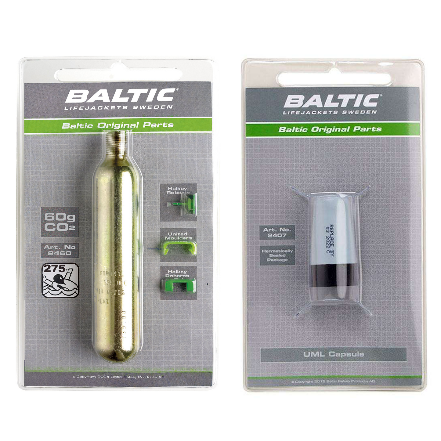 Baltic Kit 5 Automatic Pro Sensor Elite Life Jacket Re-Arming Kit - 60g