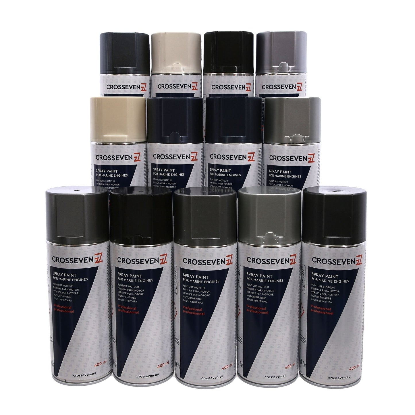Crosseven Outboard Engine Spray Paint
