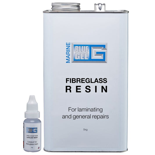 Blue Gee Fibreglass Resin & Catalyst Kits