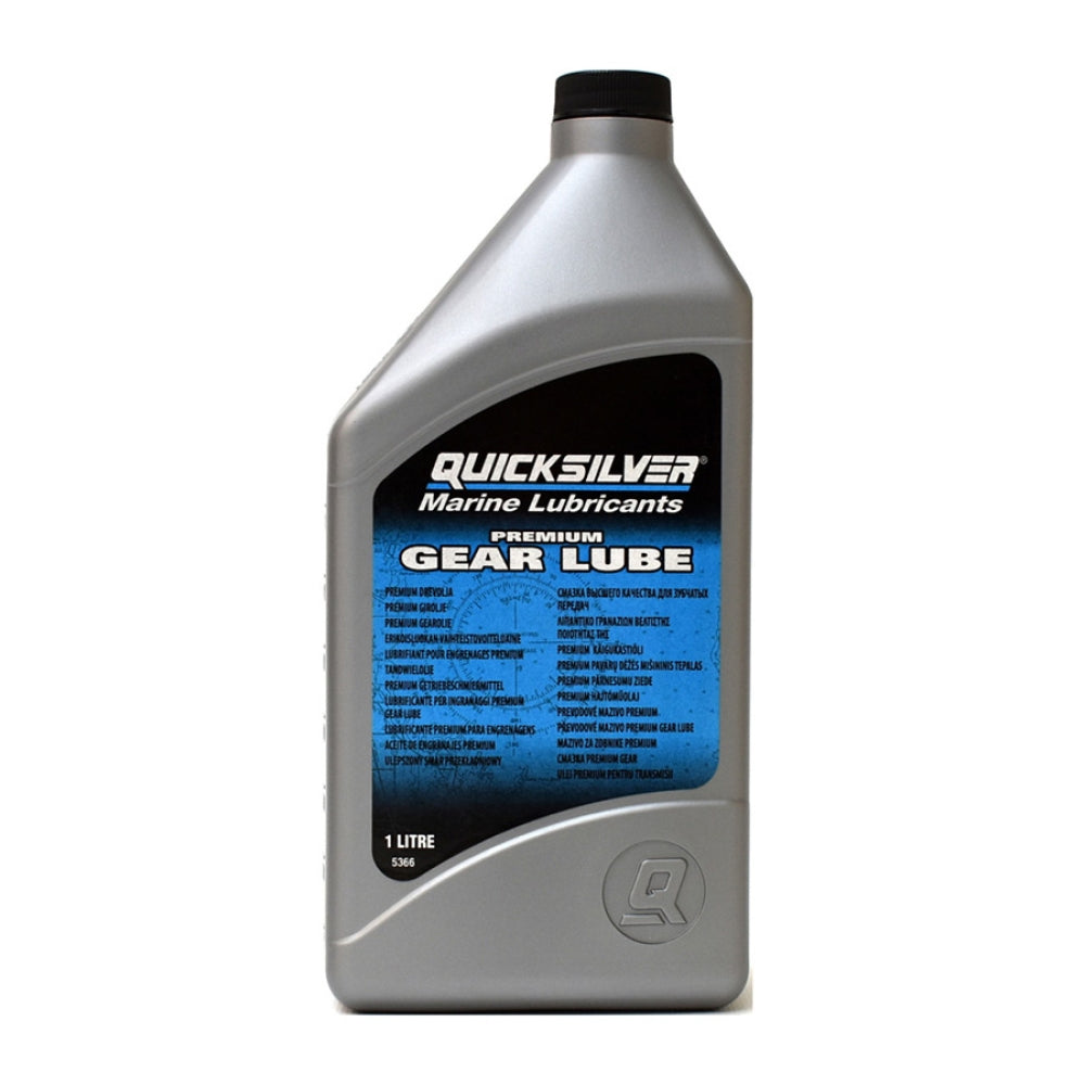Quicksilver Premium SAE 80W-90 Outboard Gear Lube - 1 Litre