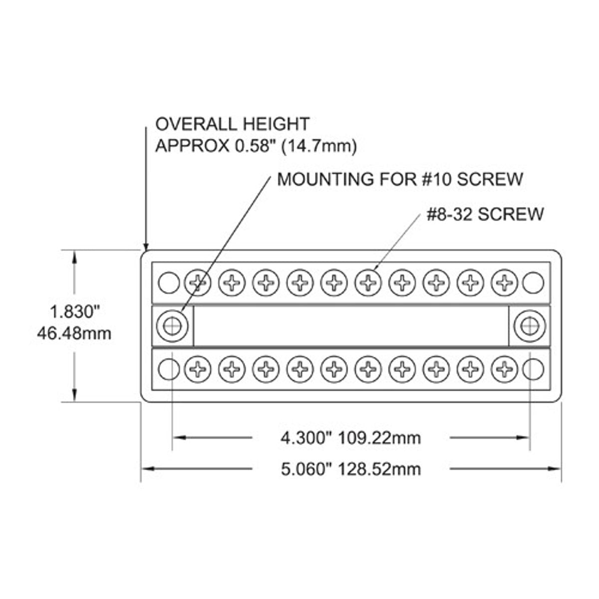 Blue Sea Systems DualBus 100A BusBar