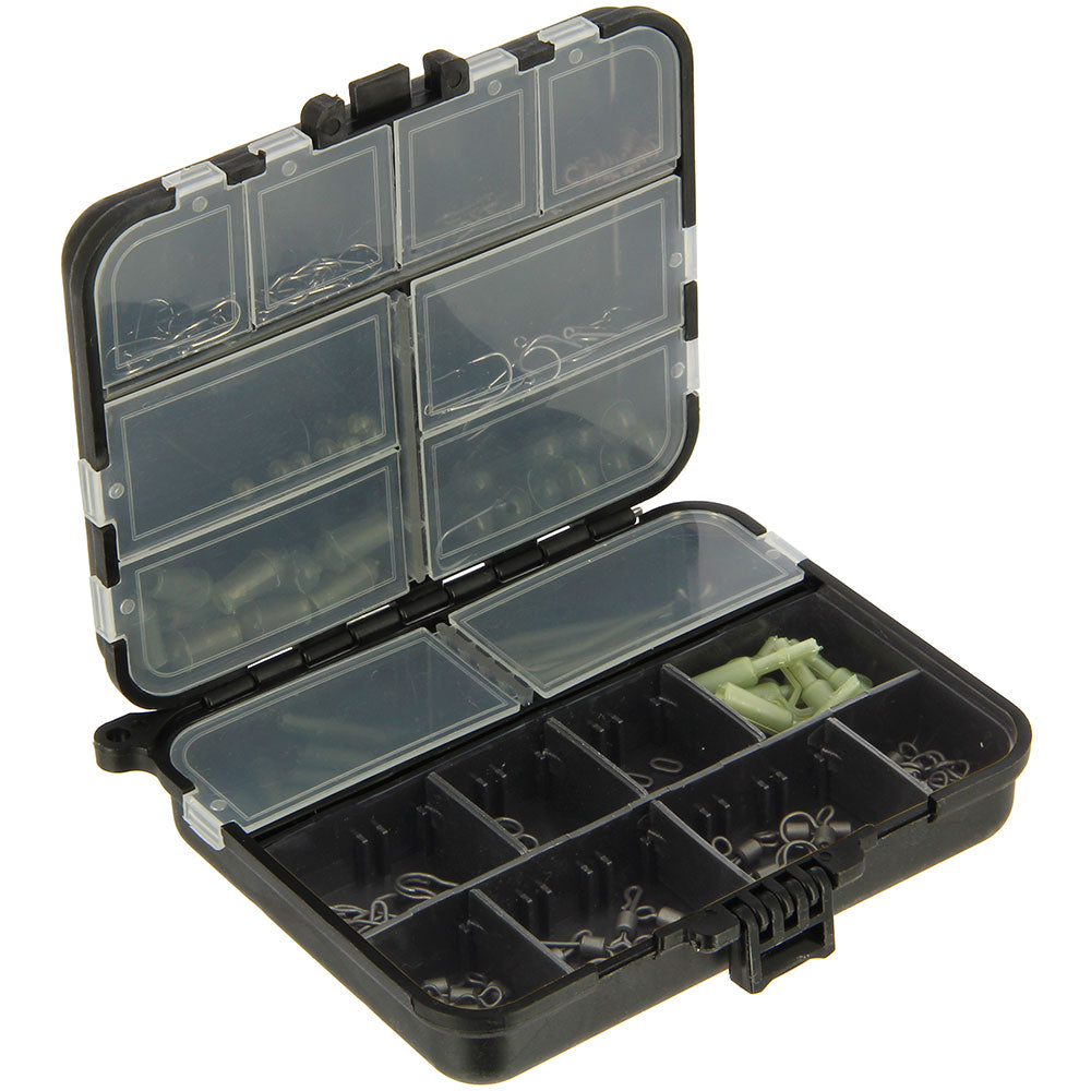 55 piece tackle box Fishing Single Tray Box- Tackle Gear Kit Includes Sinkers, Hooks Lures Bobbers Swivels and Fishing Line By Wakeman Outdoors Lime Green : Sports & Outdoors yet effective tackle box for any fisherman Meiho City Luck 55 Tackle