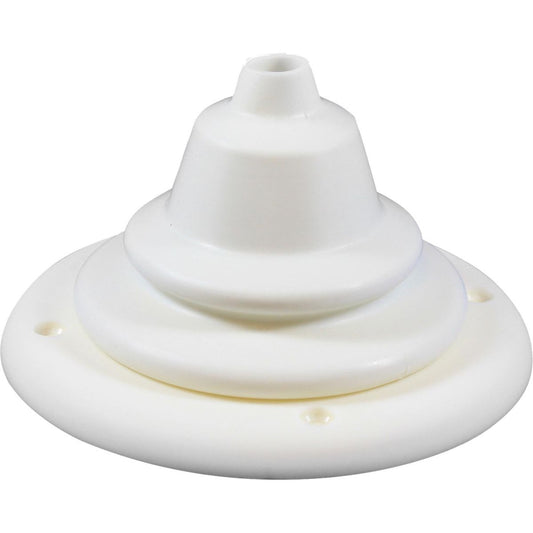 Ultraflex White Small Cable Gaiter / Grommet Steering Cone Witches Hat - Rubber - 105mm