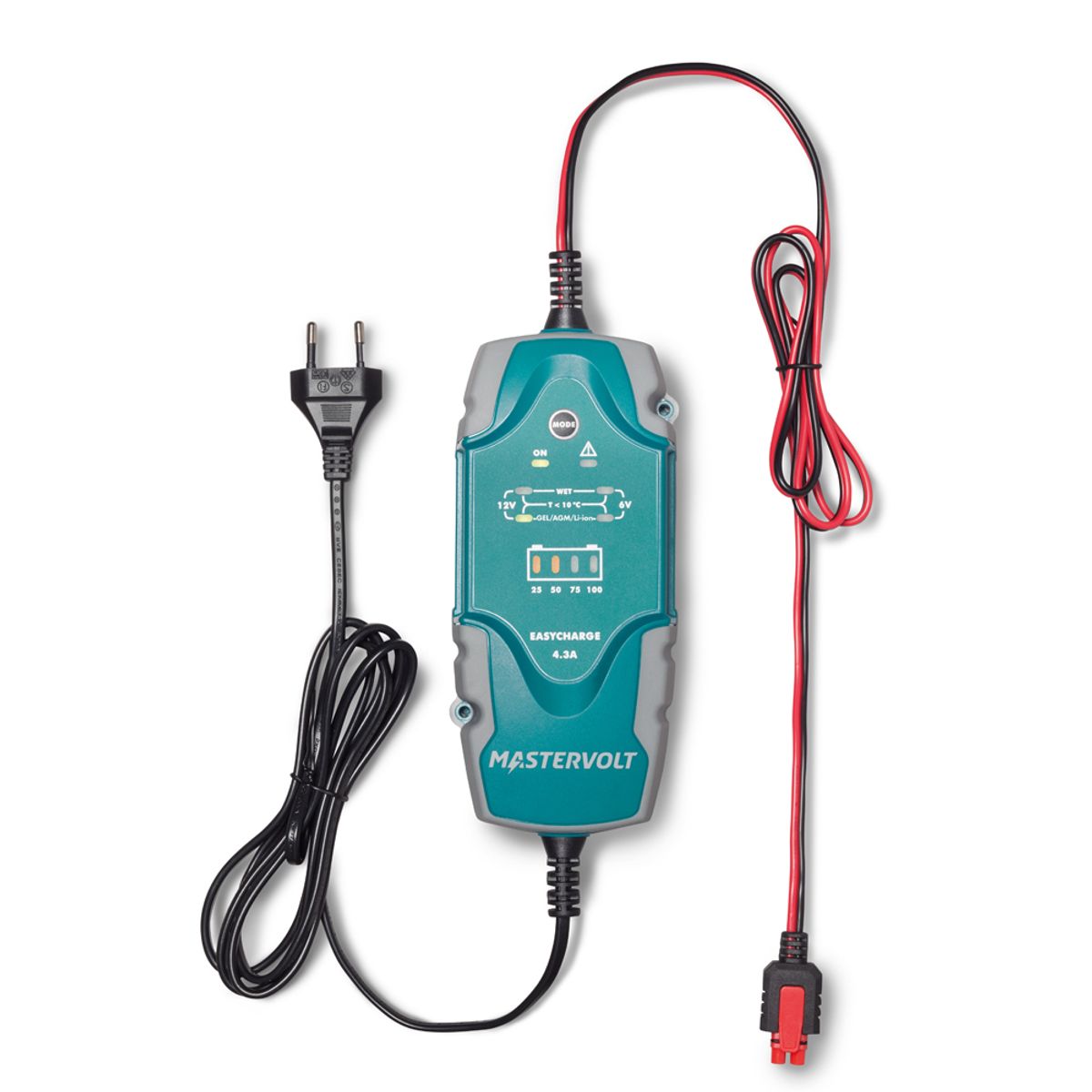 Mastervolt EasyCharge Portable Battery Charger 6/12V / 4A