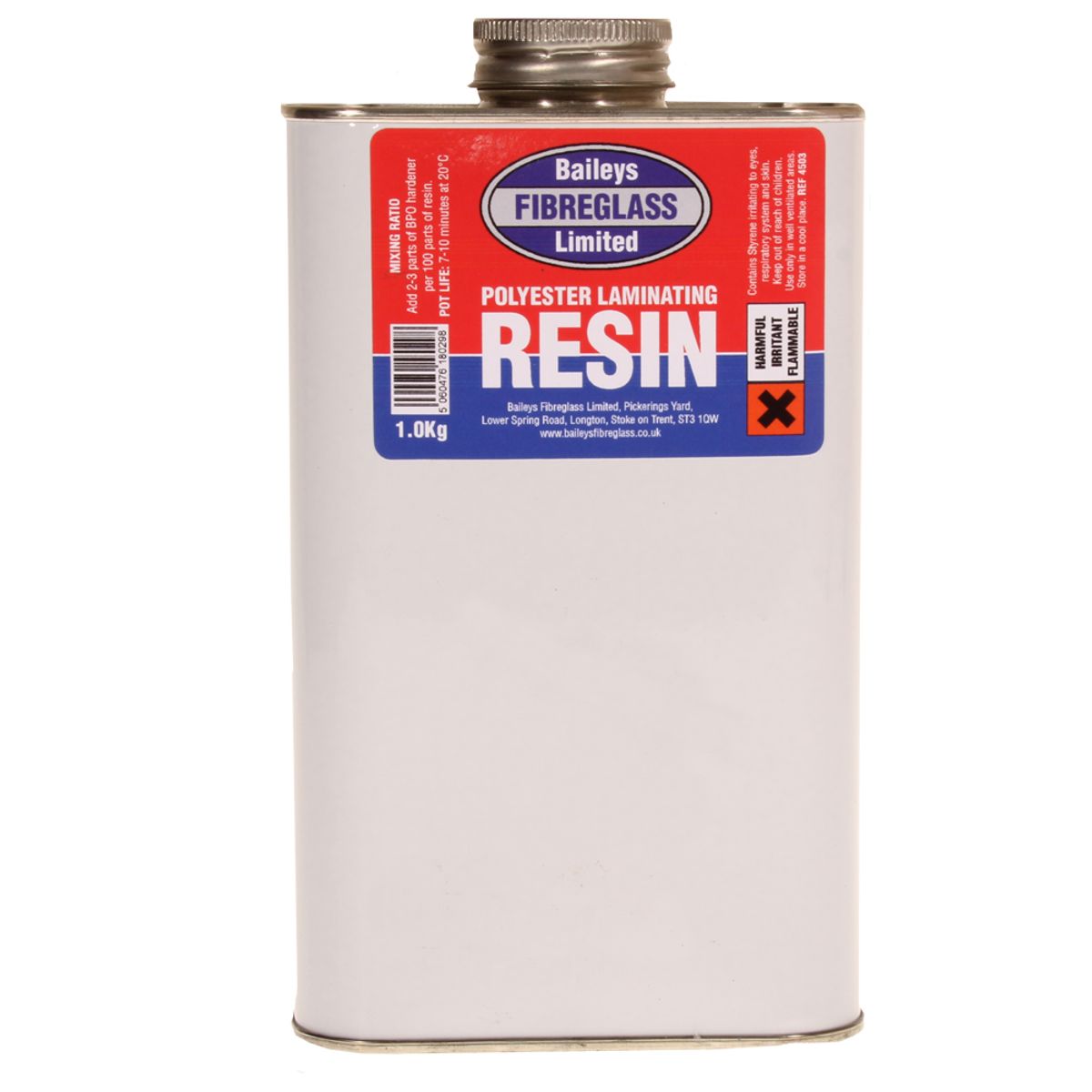 Baileys Fibreglass Polyester Resin