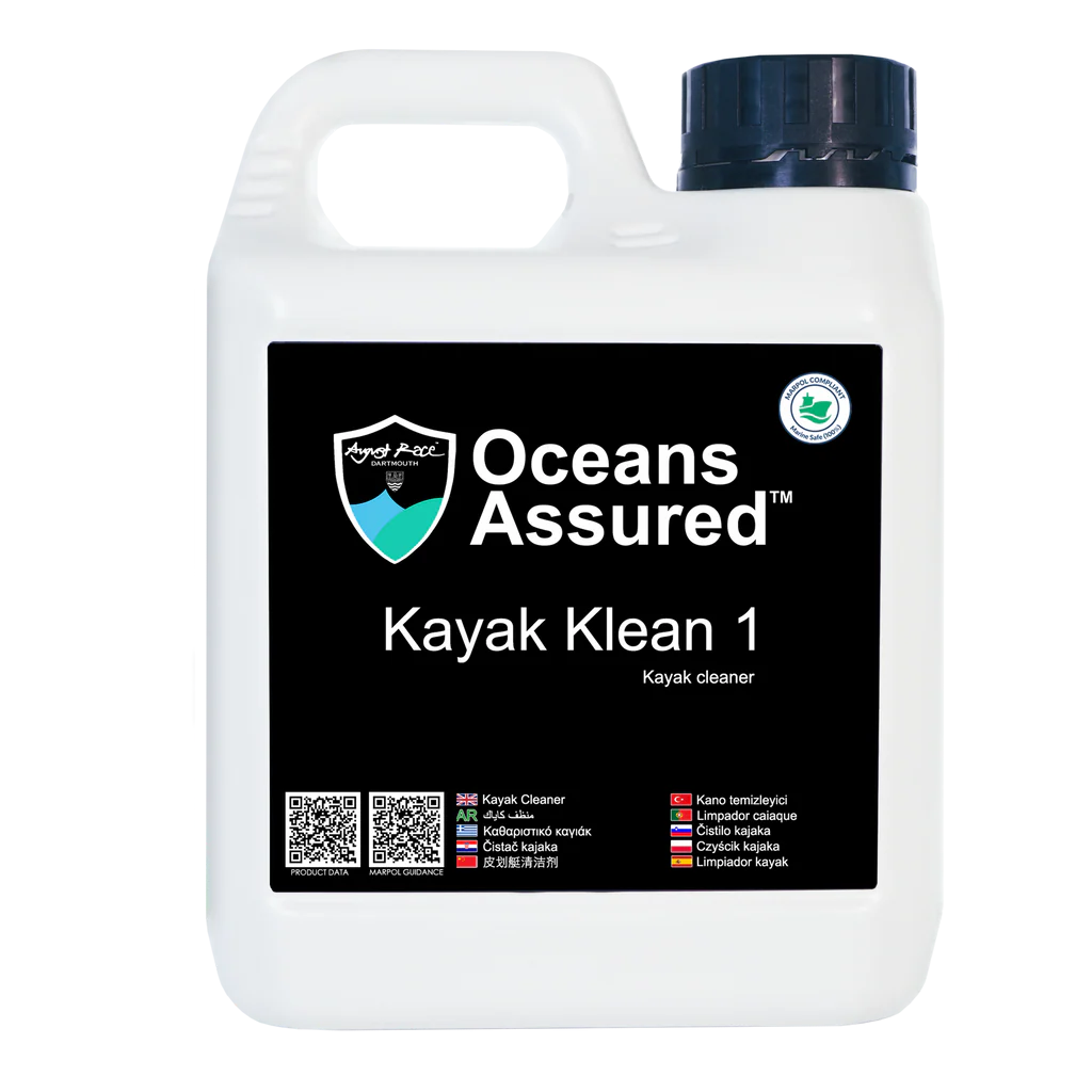 August Race Oceans Assured Kayak Klean 1 (Step 1) Kayak And Canoe Cleaner - 1 Litre