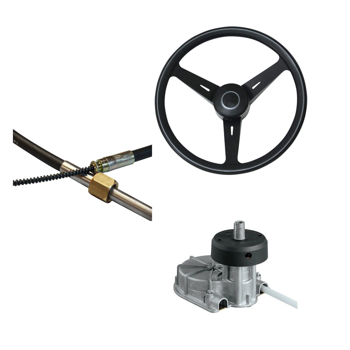 Ultraflex Complete Heavy Duty Steering Kit