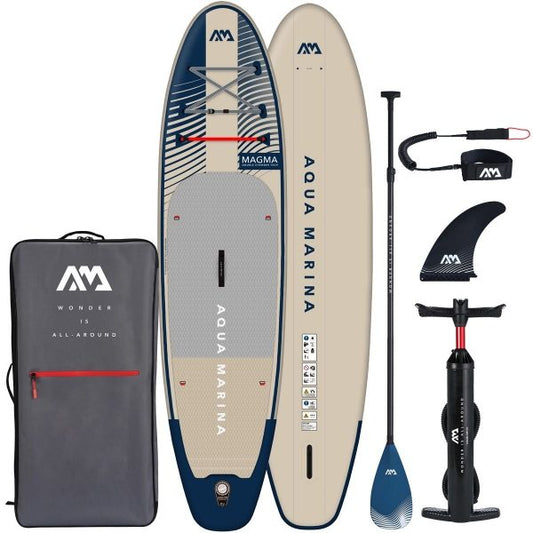Aqua Marina Magma iSUP 11'2" Inflatable Paddle Board w/ Hybrid Paddle
