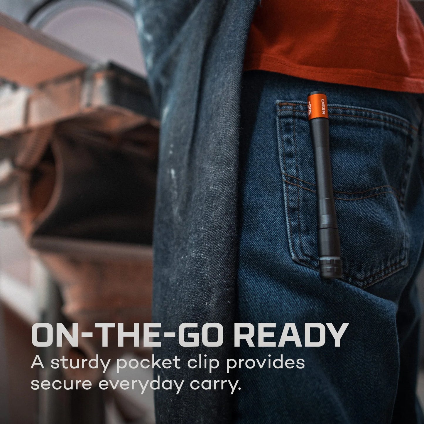 Nebo Inspector 500+ Penlight Pocket Torch - Up To 500 Lumens
