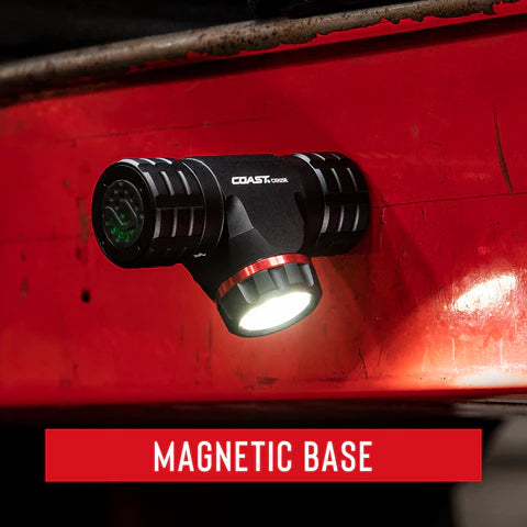 Coast XPH25R Rechargeable Dual Power Head Torch - Up To 400 Lumens