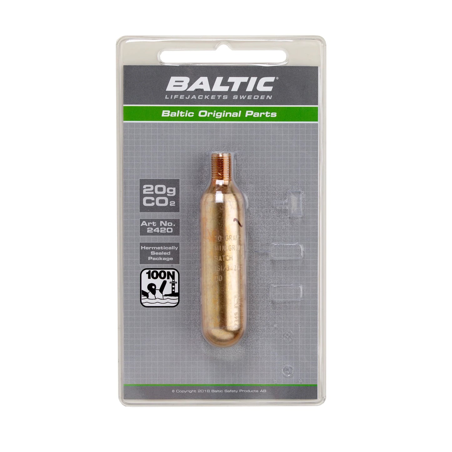 Baltic Kit 7 Manual Life Jacket Re-Arming Kit - 20g