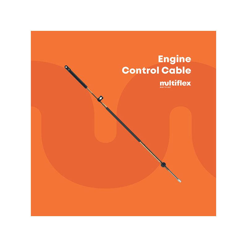 Multiflex EC-005 Mercury / Mercruiser Style Control Cable