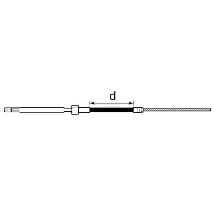 Ultraflex M66 Heavy Duty Steering Cable