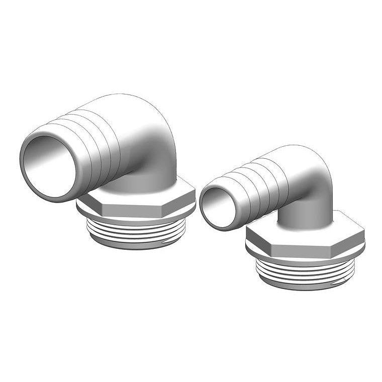 TruDesign Tank Fitting 90 Degree 1½"