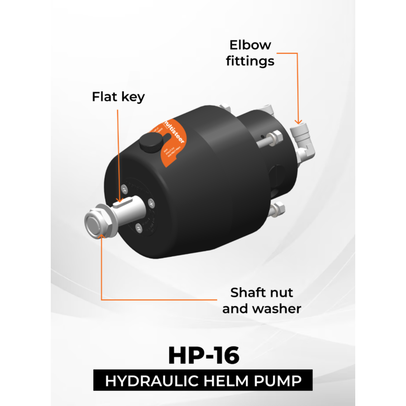 Multiflex Multisteer Outboard Hydraulic Steering Kit - Up To 115HP