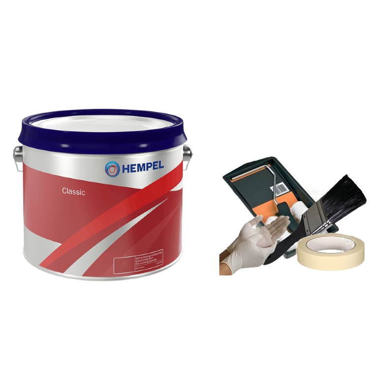 Hempel Classic Antifoul With Bundle - 2.5 Litre