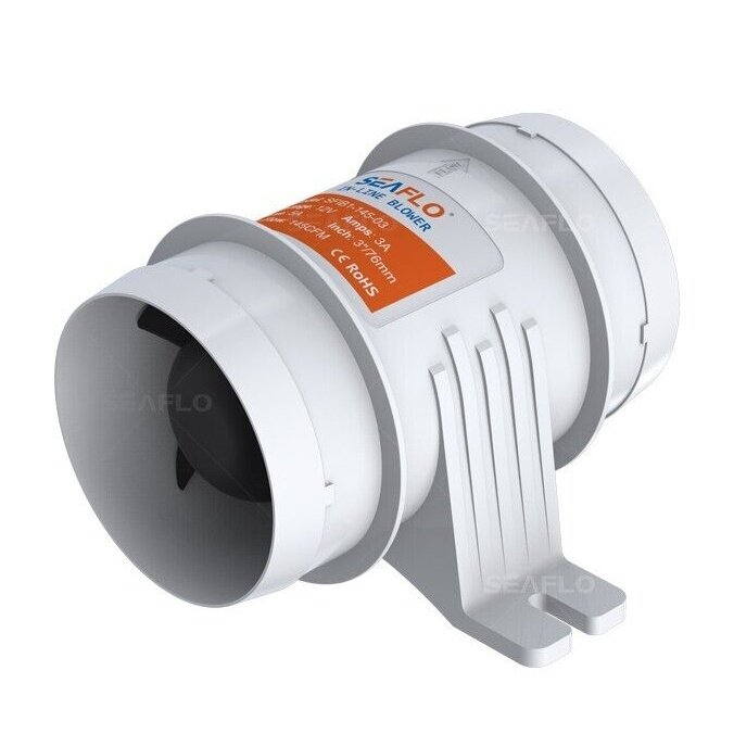 SEAFLO 3"Inline Bilge Blower 12v