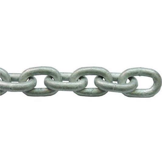 10mm Calibrated Hot Dipped Galvanised Chain