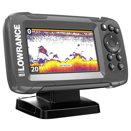 Lowrance HOOK² 4x Fishfinder Bullet Skimmer ROW With GPS