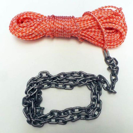 Anchor 30 Mtrs Rope Braided Polypropylene With 2 Mtrs of 6mm Chain