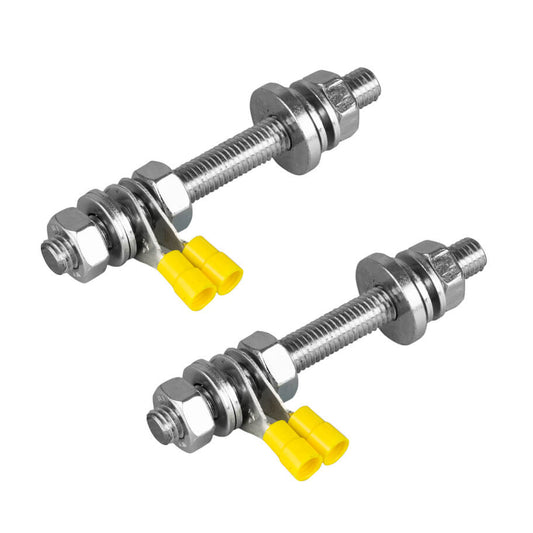 Pair Of Tecnoseal Anode Bolts M10 - Fixing Stud 10mm