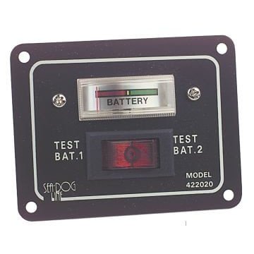 12v Battery Test Switch Panel