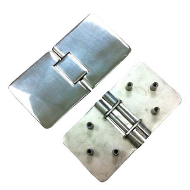 Large Table Hinge Square Edged - 137mm x 70mm
