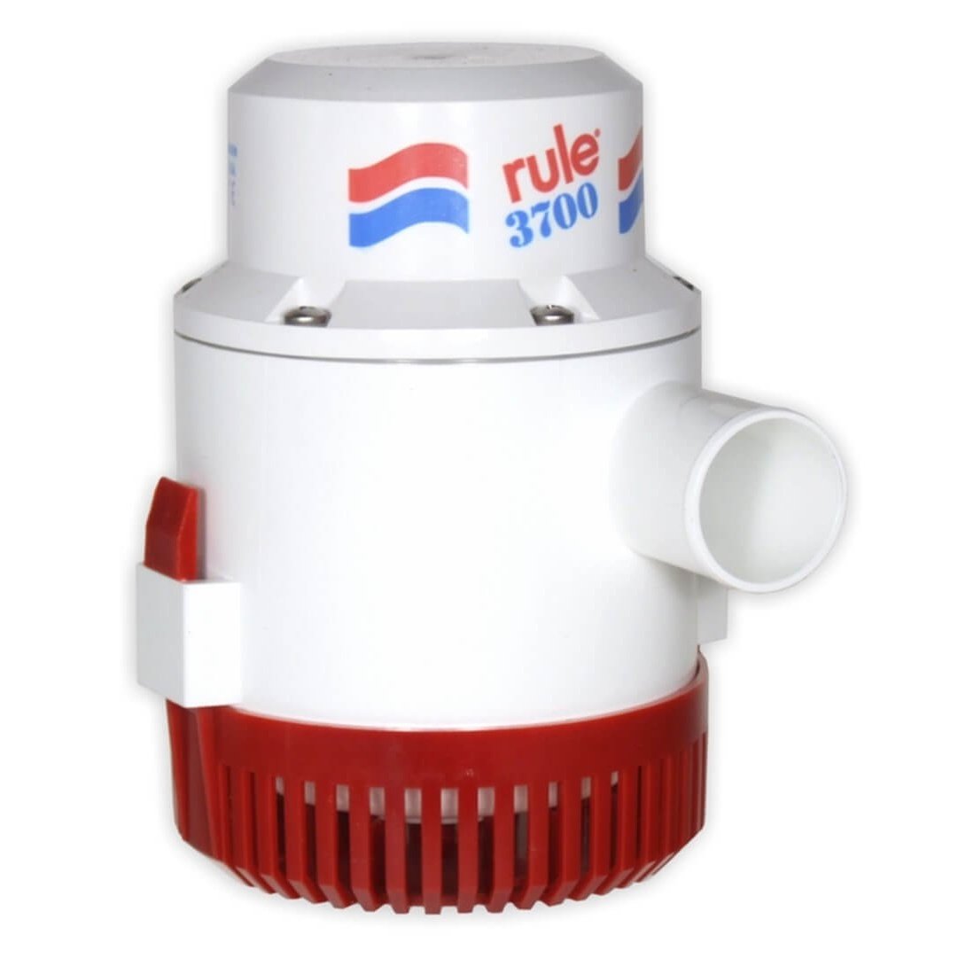 Rule 14A Non-Automatic Submersible Bilge Pump 3700 GPH - 12v
