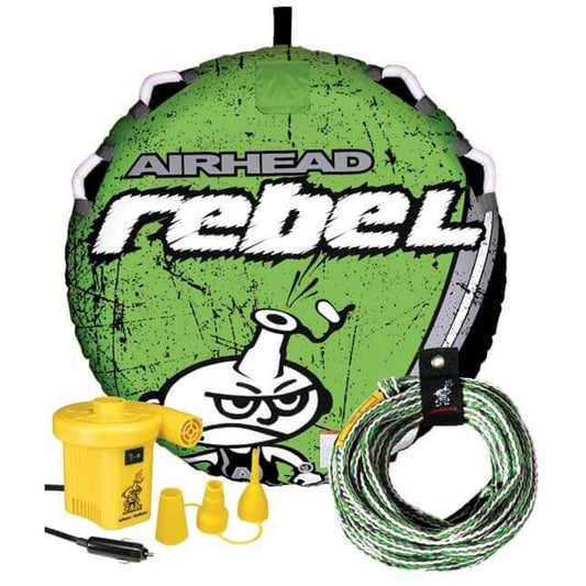 Airhead Rebel Inflatable Towable Kit - Deck - 1 Person