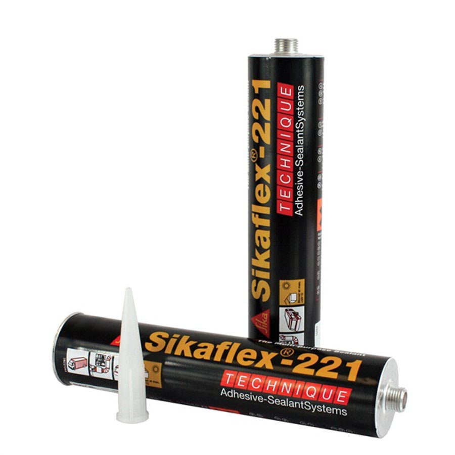 Sikaflex 221, White, Multi-purpose adhesive sealant with a wide