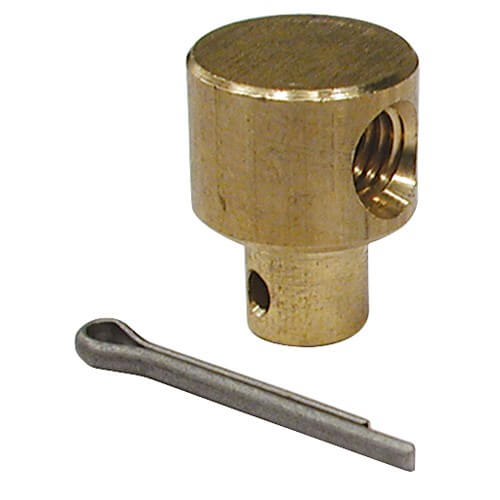 Brass with Split Pin 10-32 UNF Thread for Control Cable