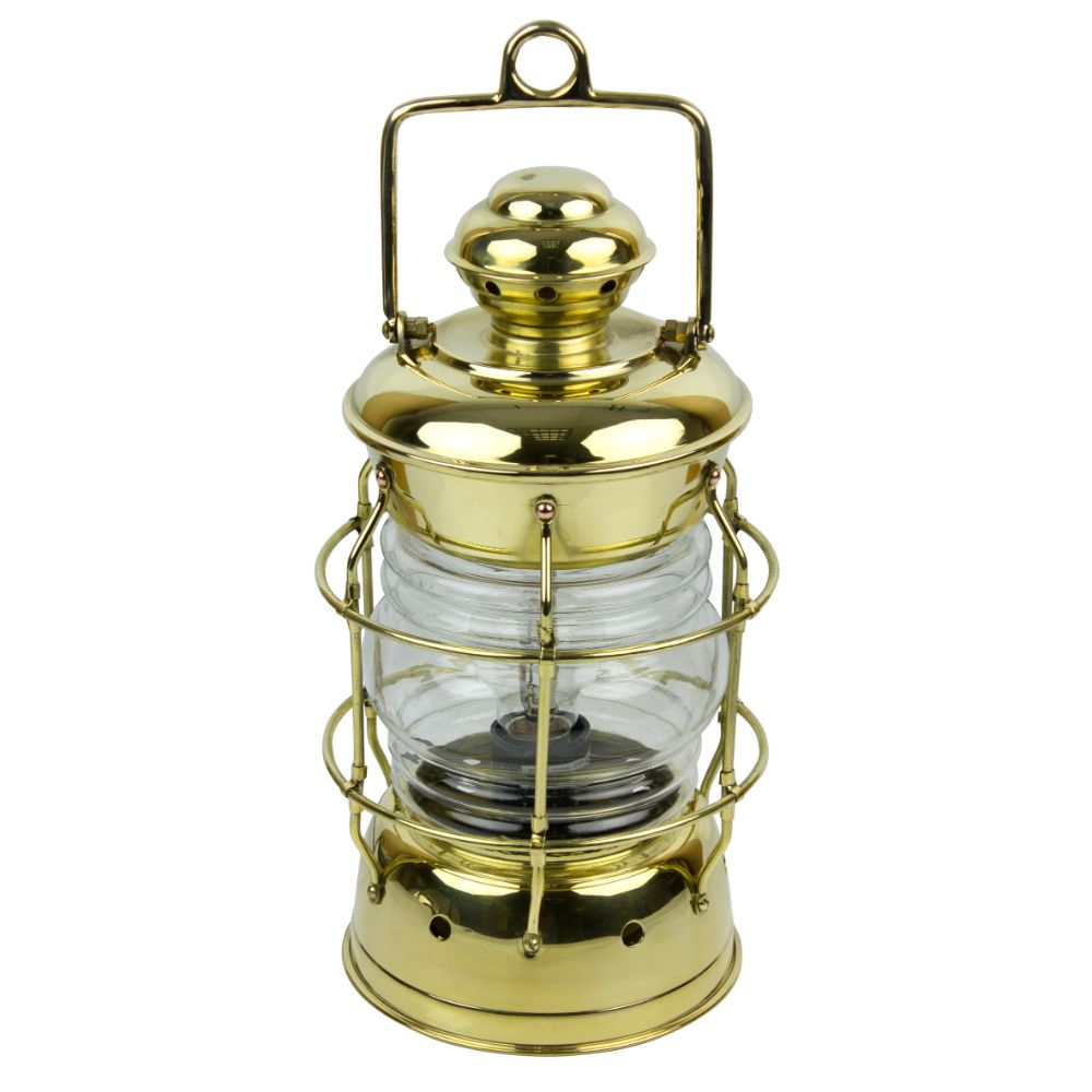 Nauticalia Brass Nelson Oil Lamp - 33cm