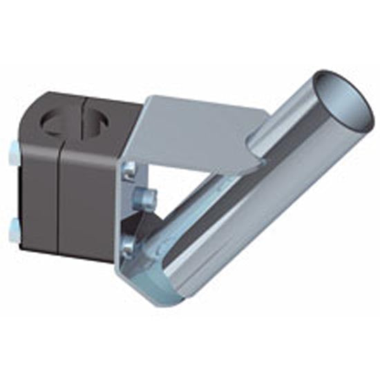 Rail Mounted Flagpole Socket up to 25mm Rail