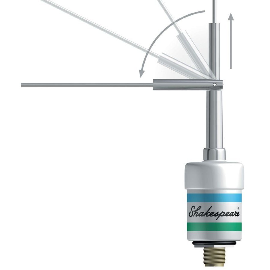 Shakespeare Low Profile Life-N-Lay Whip VHF Antenna - 900mm