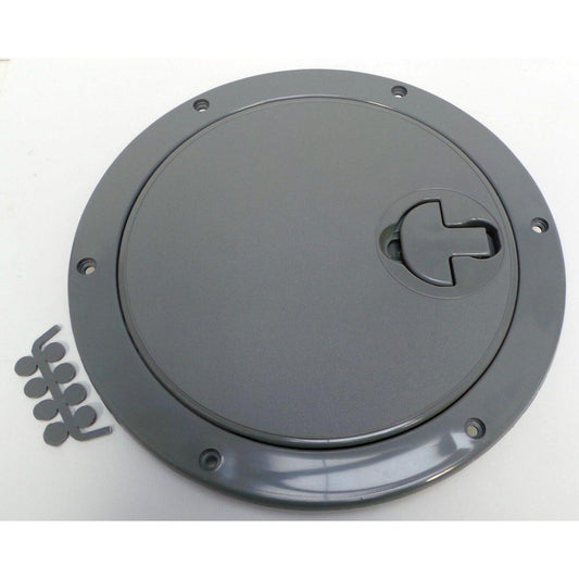 Inspection Round Hatch Without Lock - Grey - Dia 315mm