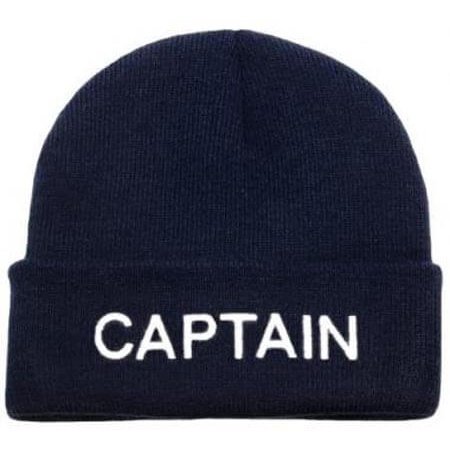 Knitted Beanie Hat - Captain