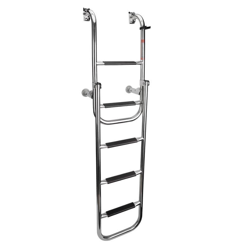5 Step Stainless Steel Folding Boarding Ladder