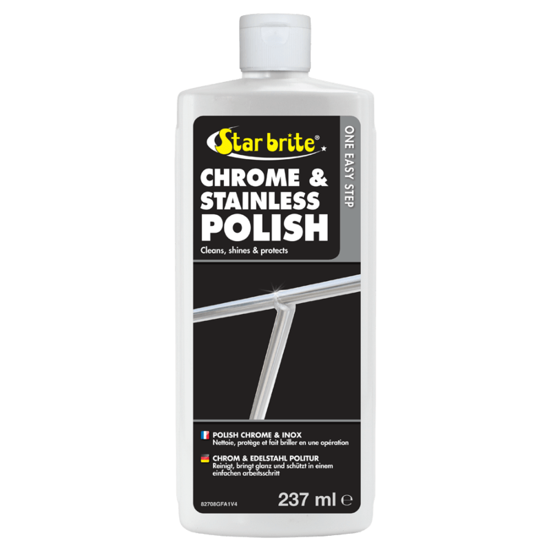 Starbrite Chrome & Stainless Polish - 237ml