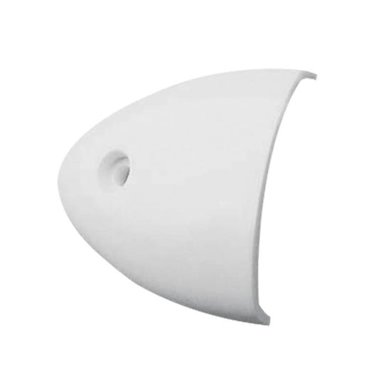 White Clam Shell Ventilation Cover