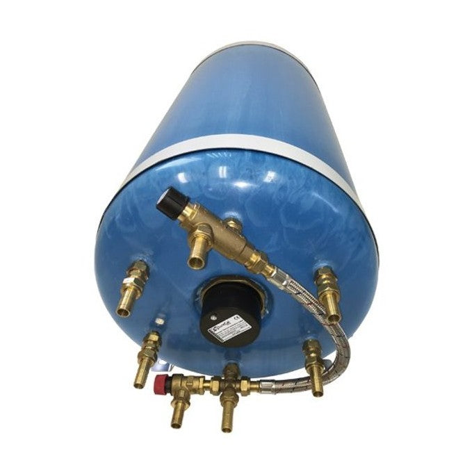 Surejust Calorifier / Water Heater 65L Twin Coil Horizontal with Fittings