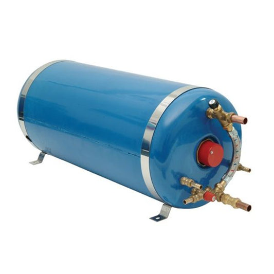 Surejust Calorifier / Water Heater 75L Twin Coil Horizontal with Fittings