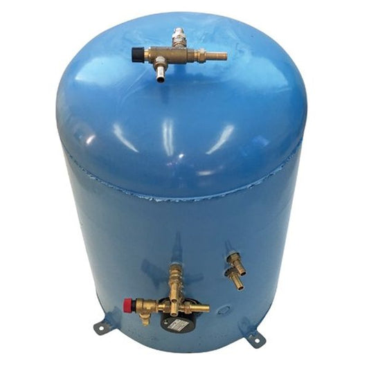 Surejust Calorifier / Water Heater 90L Twin Coil Vertical with Fittings