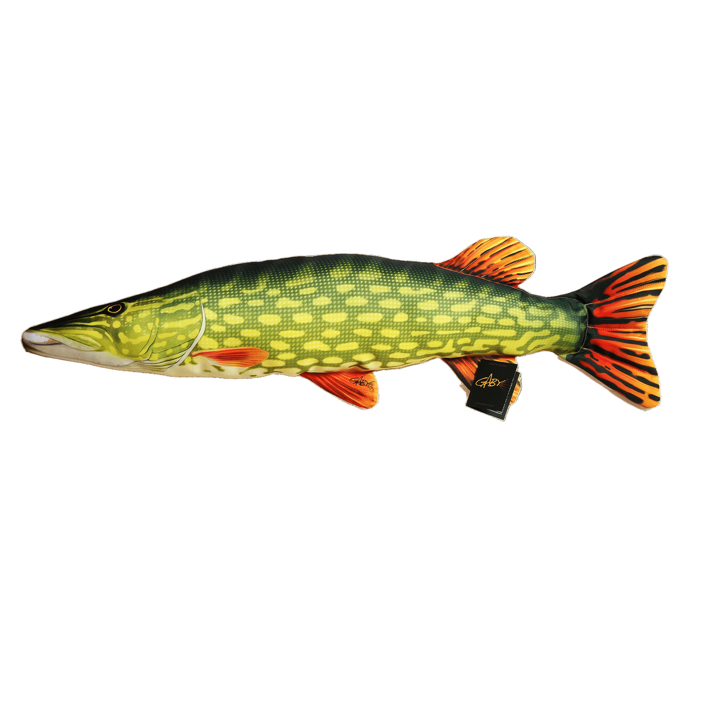 Gaby Fish Pillows Medium Pike Freshwater Fish Pillow Cushion - 80cm